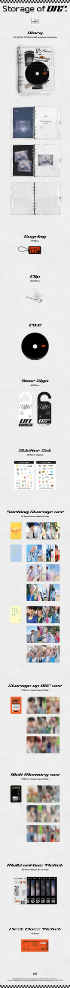ONF SPECIAL ALBUM [Storage of ONF] 韓国発売のご案内 | ONF