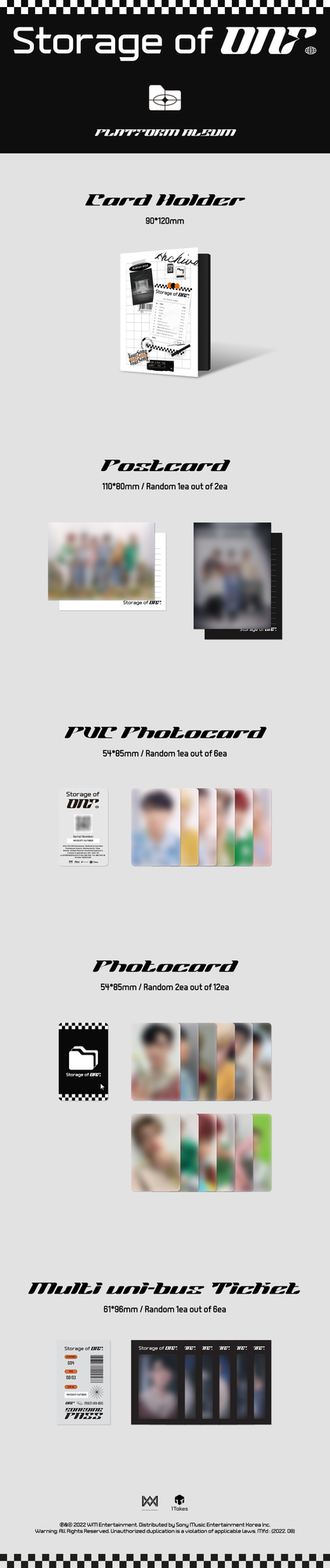 ONF SPECIAL ALBUM [Storage of ONF] 韓国発売のご案内 | ONF